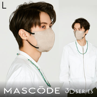 ［定期便］【マスコード / MASCODE】 3Dマスク Lサイズ 全4種類