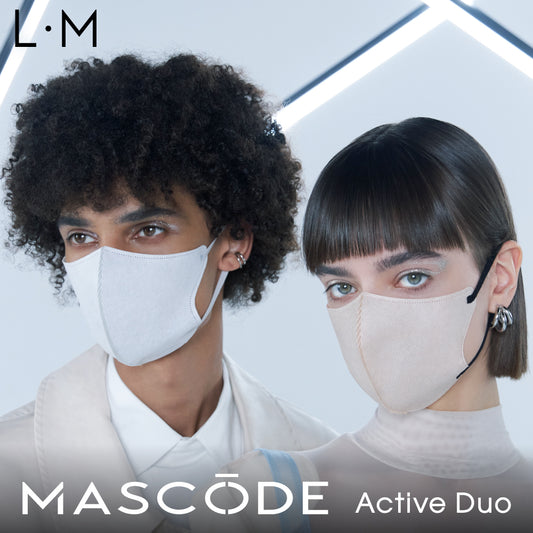 【 マスコード / MASCODE】アクティブデュオ シリーズ  1袋7枚入り 冷感マスク