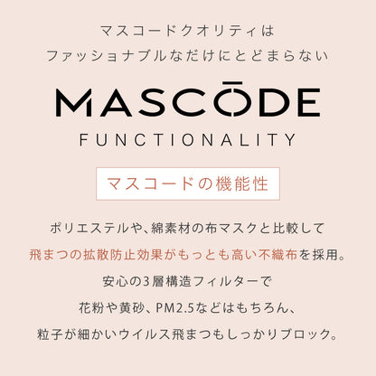 【 マスコード / MASCODE】3Dシリーズ Lサイズ 10袋70枚セット